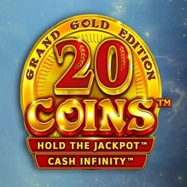 20 Coins Grand Gold Edition slot visual from Wazdan available on spinjo-casino.ca