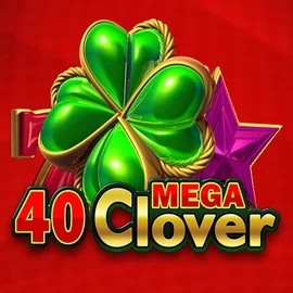 40 Mega Clover slot icon by Amusnet Interactive, available at Spinjo Casino