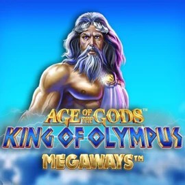 Age Of The Gods: King of Olympus Megaways by Origins, showcased at spinjo-casino.ca – game logo