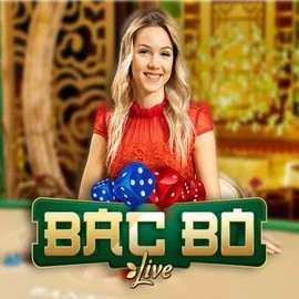 Bac Bo casino game by Evolution – featured logo at Spinjo Casino