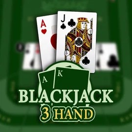 Blackjack 3H (Habanero) slot visual from Habanero available on spinjo-casino.ca
