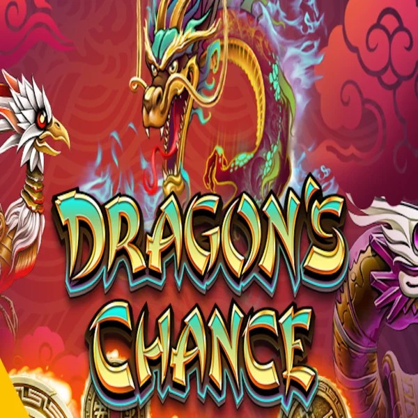 Dragons Chance slot logo by BF Games at Spinjo Casino