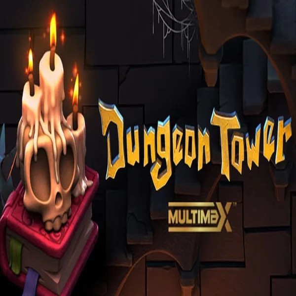 Dungeon Tower online game logo by Peter & Sons on spinjo-casino.ca