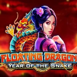 Floating Dragon Year of the Snake logo by Pragmatic Play at Spinjo Casino