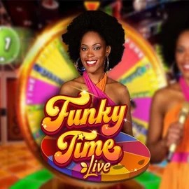 Funky Time logo by Evolution at Spinjo Casino