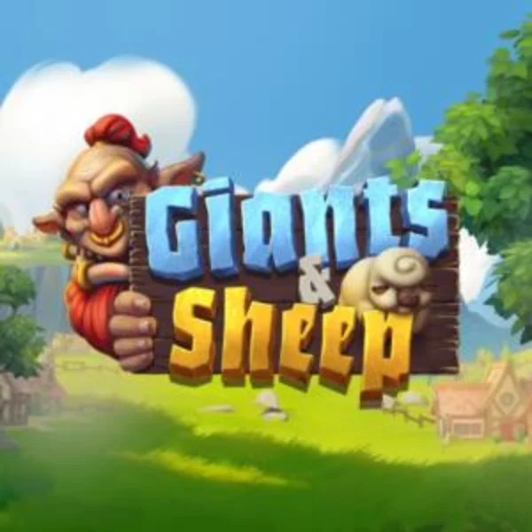 Giants and Sheep logo by Relax Gaming at Spinjo Casino