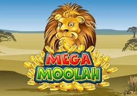 Mega Moolah slot slot logo by Games Global at Spinjo Casino