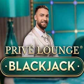 Privé Lounge Blackjack game by Pragmatic Play – logo hosted on Spinjo Casino