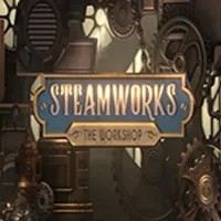 Steamworks The Workshop slot icon by Peter & Sons, available at Spinjo Casino