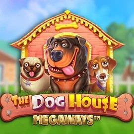 The Dog House Megaways slot logo by Pragmatic Play at Spinjo Casino