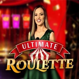 Official Live Casino logo: Ultimate Roulette by Ezugi at Spinjo Casino